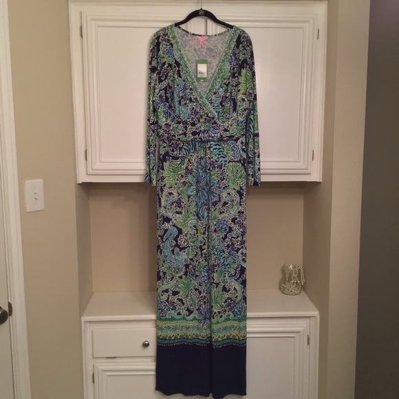 Lilly Pulitzer Dresses & Skirts - Lilly Pulitzer Escape Artist Riana Maxi